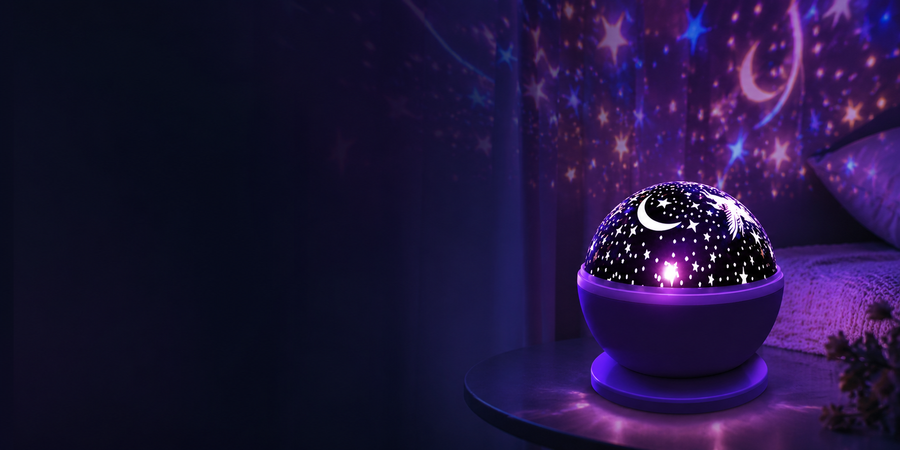 Rotating Night Light for Home, Outdoor & Emergency Use