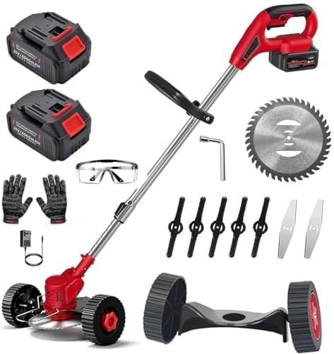 Rechargeable Grass Cutter With Wheel for Personal Care