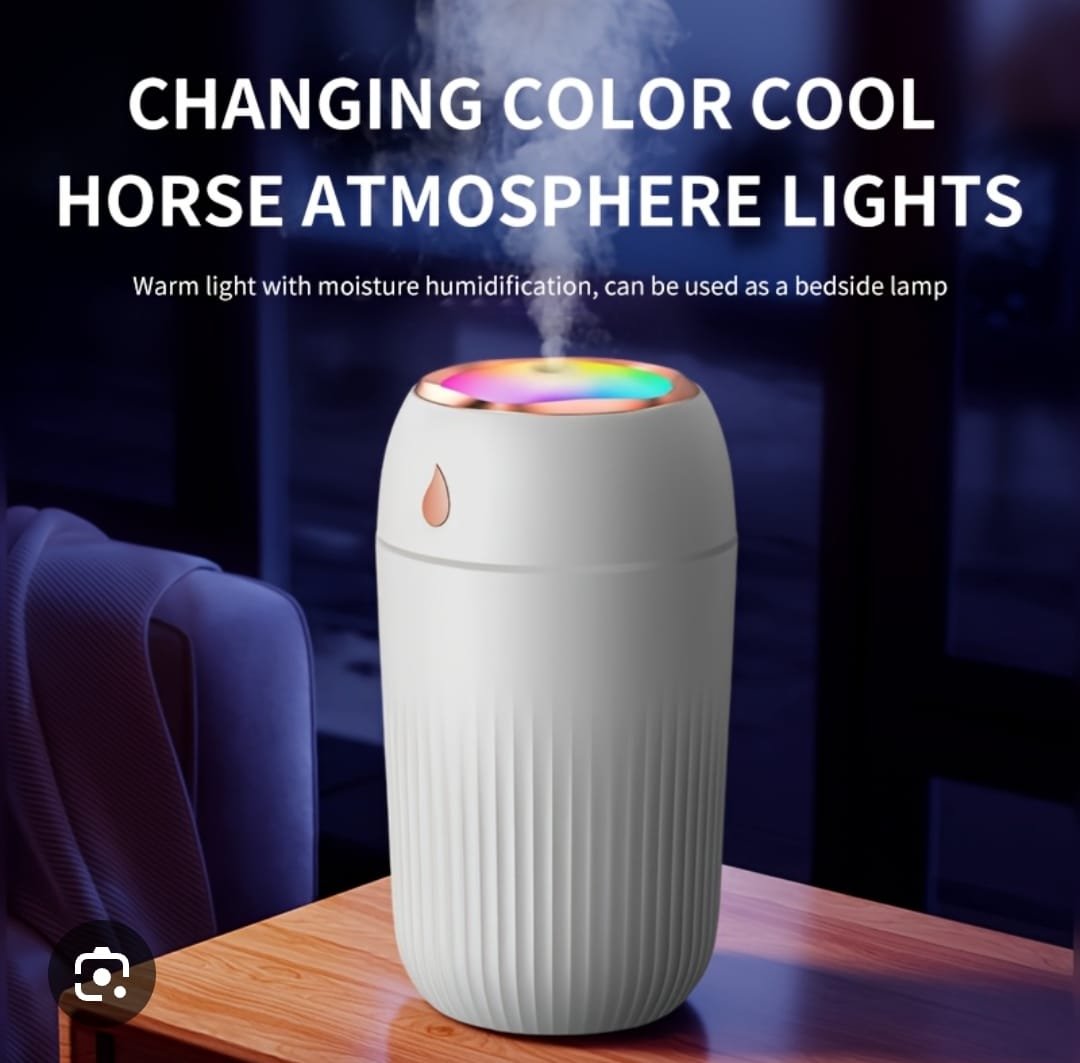 USB Mini Air Humidifier for Home, Office & Personal Comfort