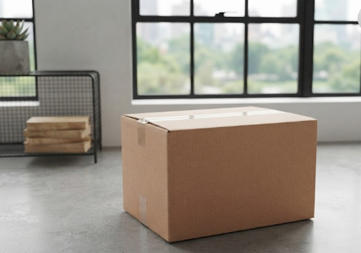 8-Piece 9×6×4 Inch Corrugated Shipping Box for Home Cleaning
