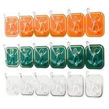 Light Luxury Punch Free Six Row Hook for Kitchen Storage