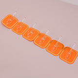 Light Luxury Punch Free Six Row Hook for Kitchen Storage