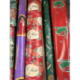 Metallic Gift Wrapping Paper Rolls for Party Gift Wrap