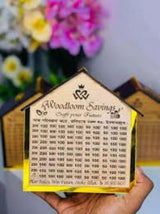 30,000 Taka Wooden Money Saving Challenge Box for Daily Use