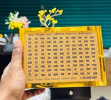 10,000 Taka Wooden Money Saving Challenge Box for Daily Use