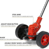 Rechargeable Grass Cutter With Wheel for Personal Care