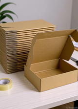 10-Piece 6×3×3 Inch Corrugated Shipping for Home Cleaning