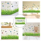 Green Grass Wall Sticker for Everyday Home Decor & Use