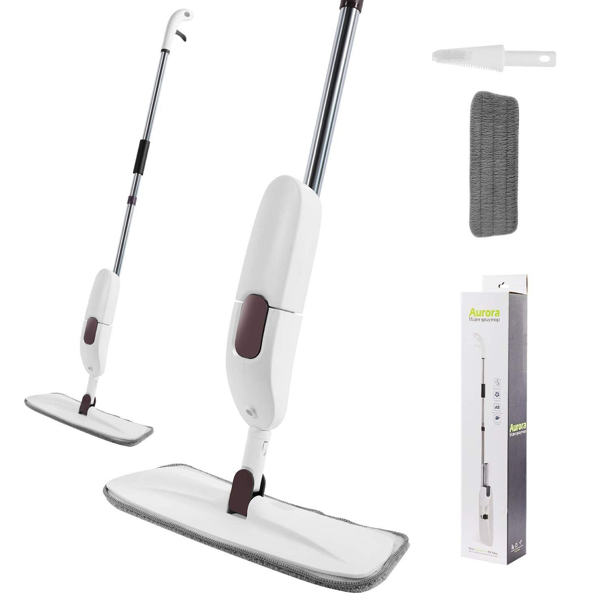Aurora water spray mop for Bathroom, Kitchen & Home Cleaning