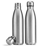 Stainless Steel Double Layer Water Bottle for Daily Use