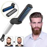 Comb Men Beard and Hair Quick Straightener for Beauty Care