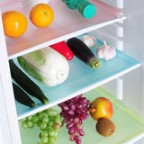 4PCs Refrigerator Pads Fridge Mats for Daily Home Use
