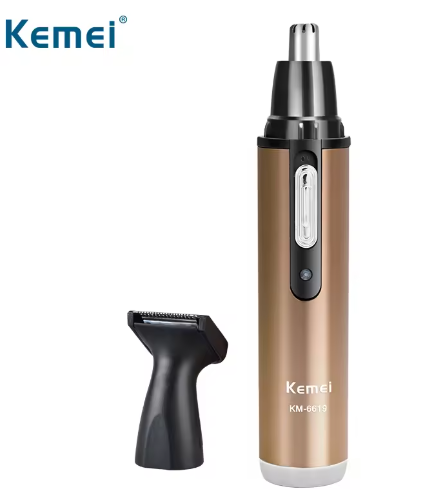 KM-6629 Hair Nose & Ear Trimmer for Men Personal Care