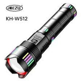 KH-W512 Rechargeable LED Flashlight for Home & Emergency