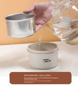 Stainless Steel Lunch Box for Food Storage & Travel