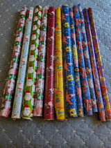 Metallic Gift Wrapping Paper Rolls for Party Gift Wrap