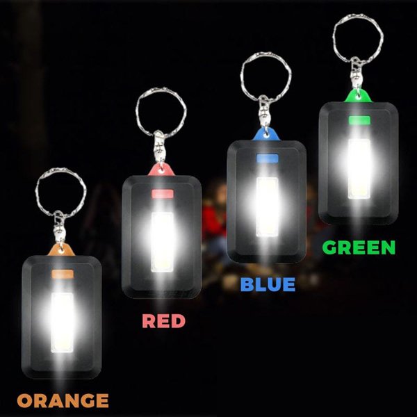 Rechargeable LED Keychain Flashlight for Home & Emergency
