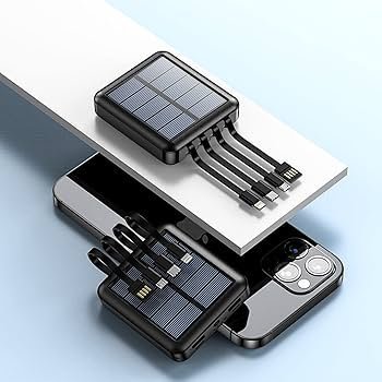 10000mAh Portable Power Bank for Phone Charging & Travel