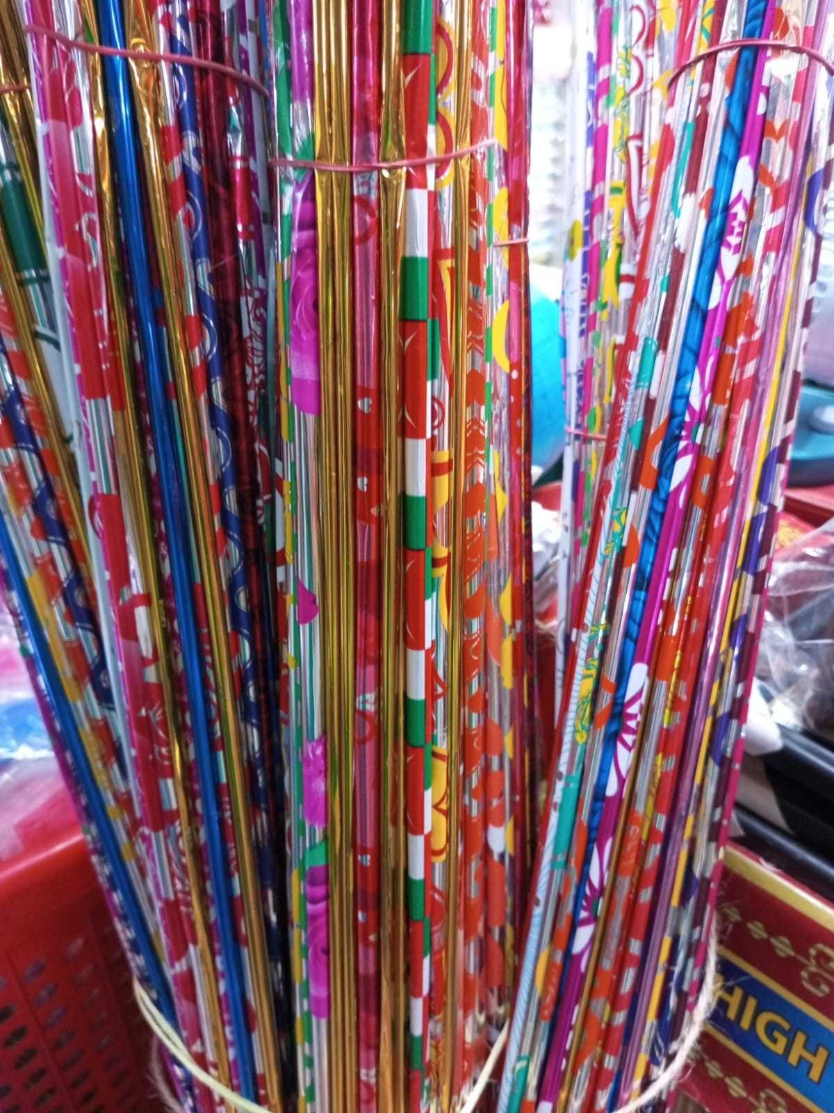 Metallic Gift Wrapping Paper Rolls for Party Gift Wrap