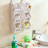 Wall-Mounted Bathroom Storage Shelf for Space-Saving Storage