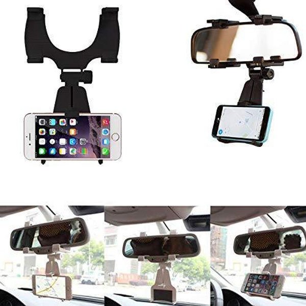 360 Degree Rearview Mirror Car Phone for Home & Travel